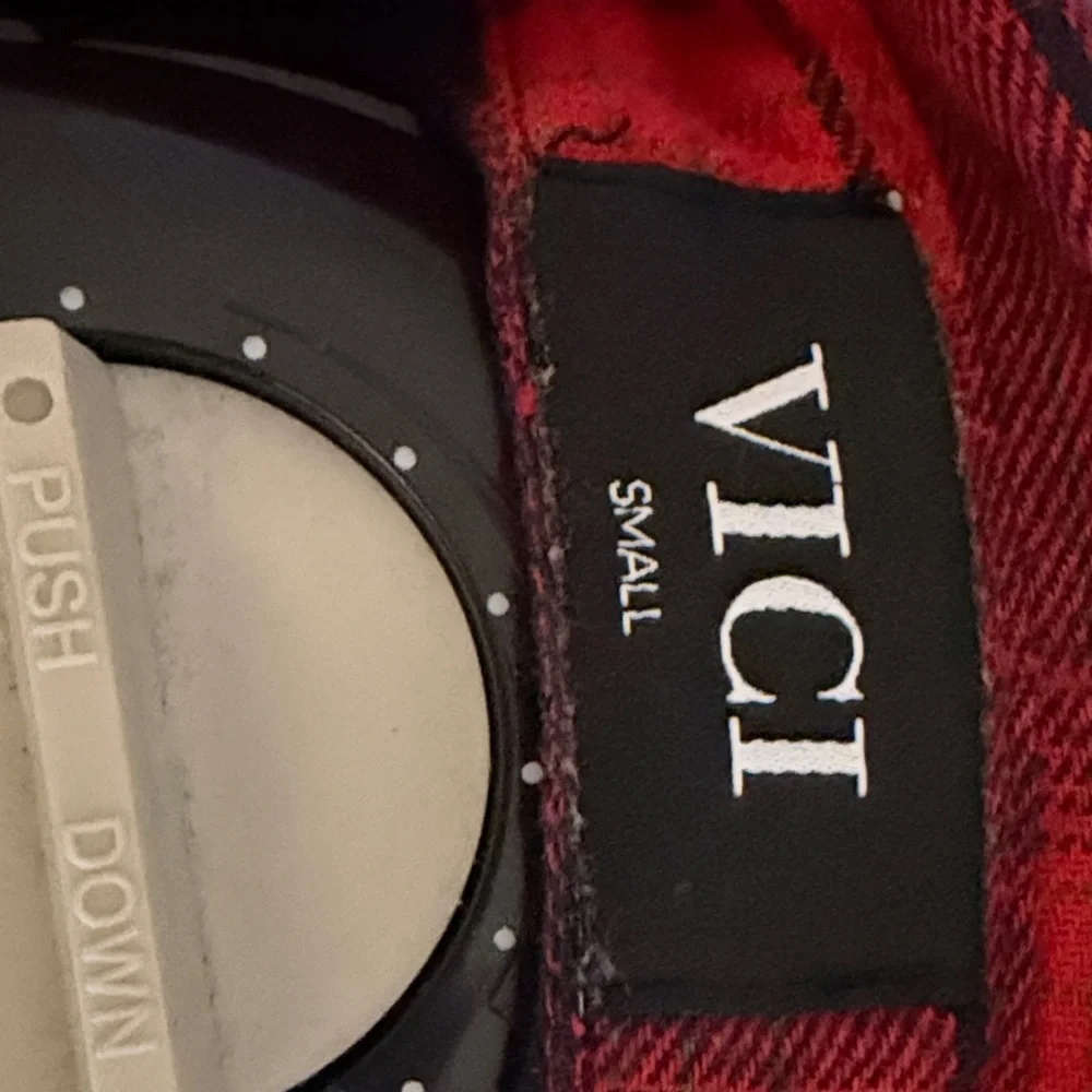 Vici Red and Black Plaid Dress - Picture 7 of 8